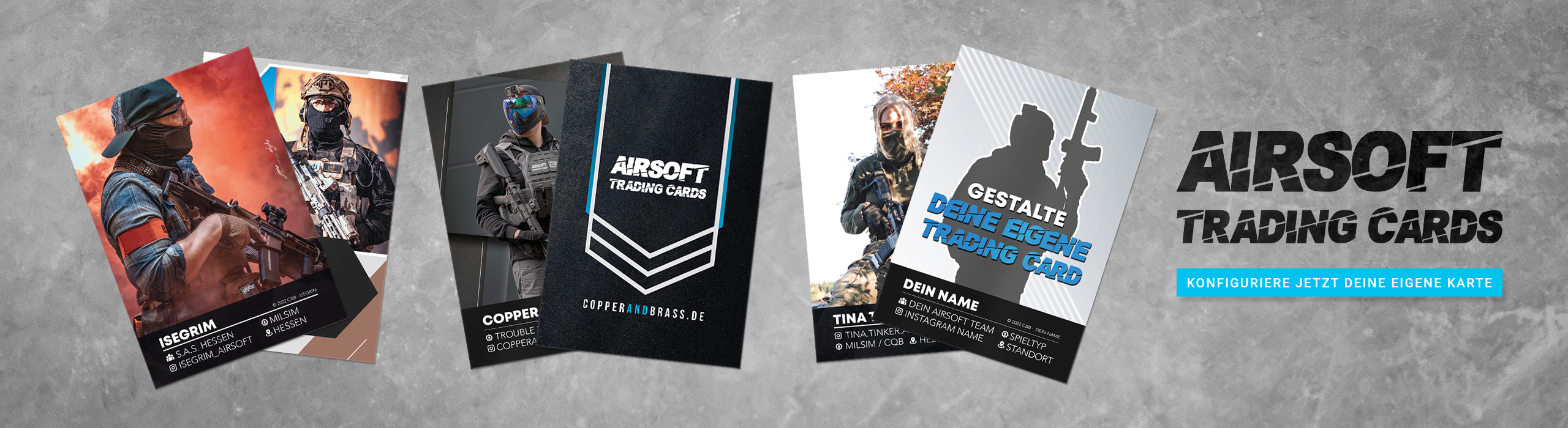 Airsoft Trading Cards Slider