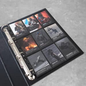 Airsoft-Trading-Cards-Order-mit-Karten-Folder-with-Cards