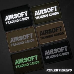 Airsoft-Trading-Cards-Patch-reflektierend-Shop