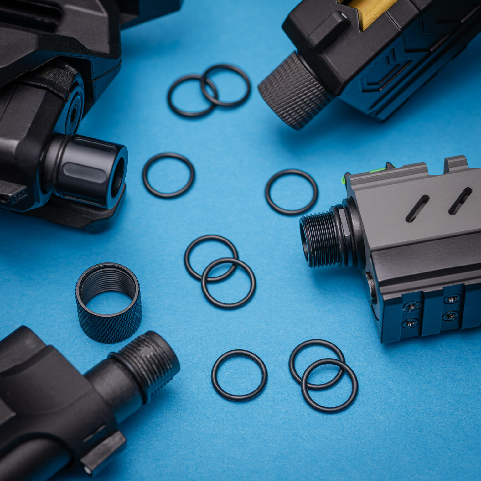 ORing für 14mm Airsoft Gewinde Copper and Brass