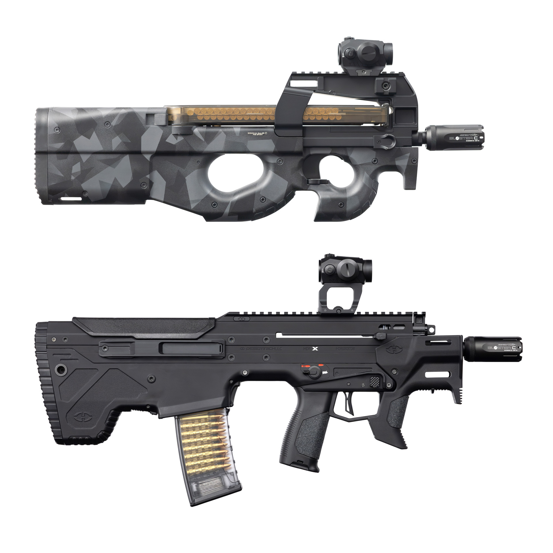 P90-vs-MDR-X-Micron-Airsoft
