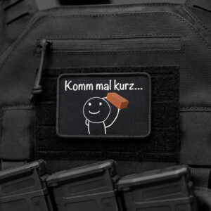 Komm-mal-kurz-Patch-Black-Copper-and-Brass-Shop-Res